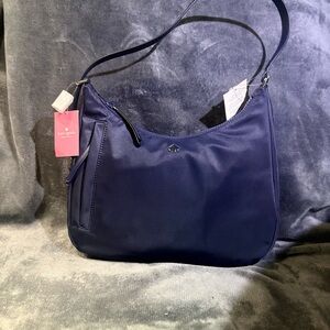 kate spade navy blue shoulder hobo bag. NWT!!! Gifting quality!